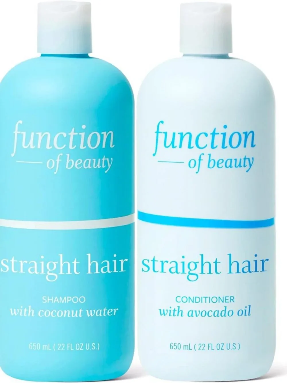 Hydrating Anti-Frizz Shampoo & Conditioner Set - Sulfate-Free, Lightweight Duo